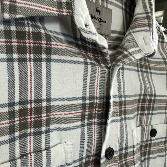 Soft light flannel shirt size S men’s - Picture 2 of 3